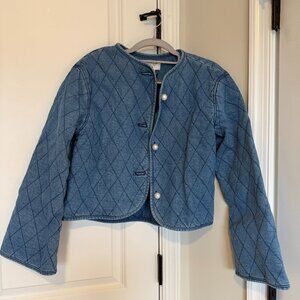 Target X Kate Spade Quilted Denim Jacket | XS | NWT